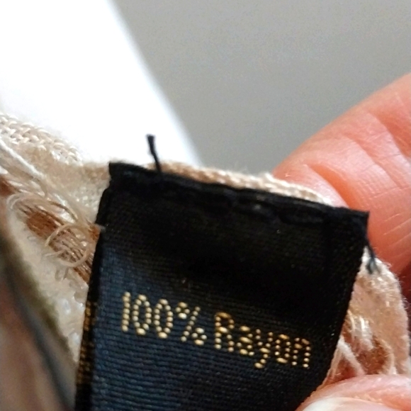 Festive boho multi scarf EUC - Picture 5 of 5